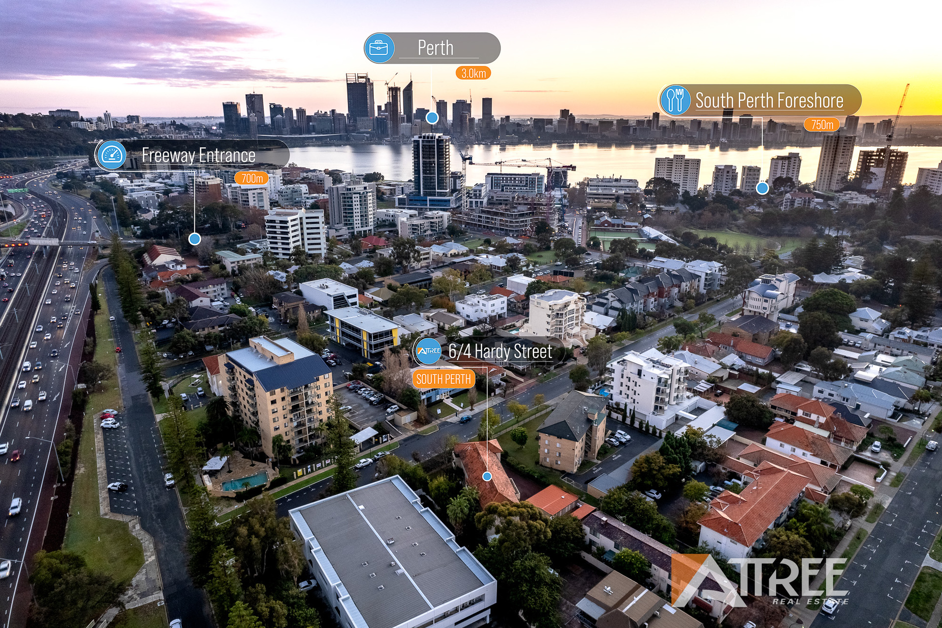 Listing image for 6/4 Hardy Street, South Perth  WA  6151